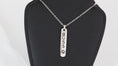 Load image into Gallery viewer, Up and down bar pendant with necklace