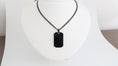 Load image into Gallery viewer, Dog tag pendant with necklace
