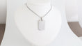 Load image into Gallery viewer, Dog tag pendant with necklace
