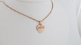 Load image into Gallery viewer, Heart pendant with necklace : Stainless steel heart pendant necklace
