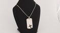 Load image into Gallery viewer, Cross pendant with necklace
