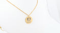 Load image into Gallery viewer, Stainless steel circle pendant with necklace
