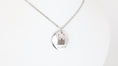 Load image into Gallery viewer, Circle pendant with necklace: Stainless steel circle pendant necklace
